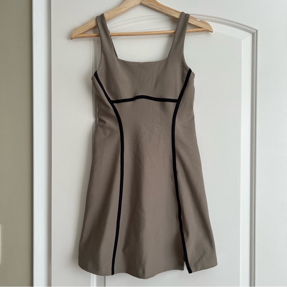 A&F Tan Athletic Mini Dress